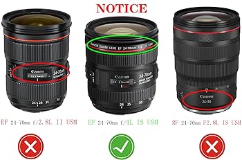 Amazon.com : 77mm Lens Cap Cover for Canon EF 24-70mm f/4L